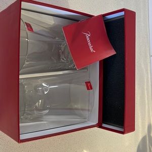 Baccarat highball crystal new in box, made in France.